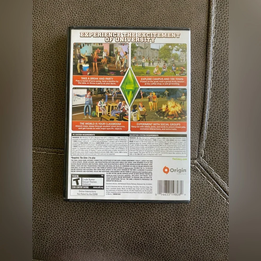 The Sims 3: University Life Expansion Pack (PC/Mac)